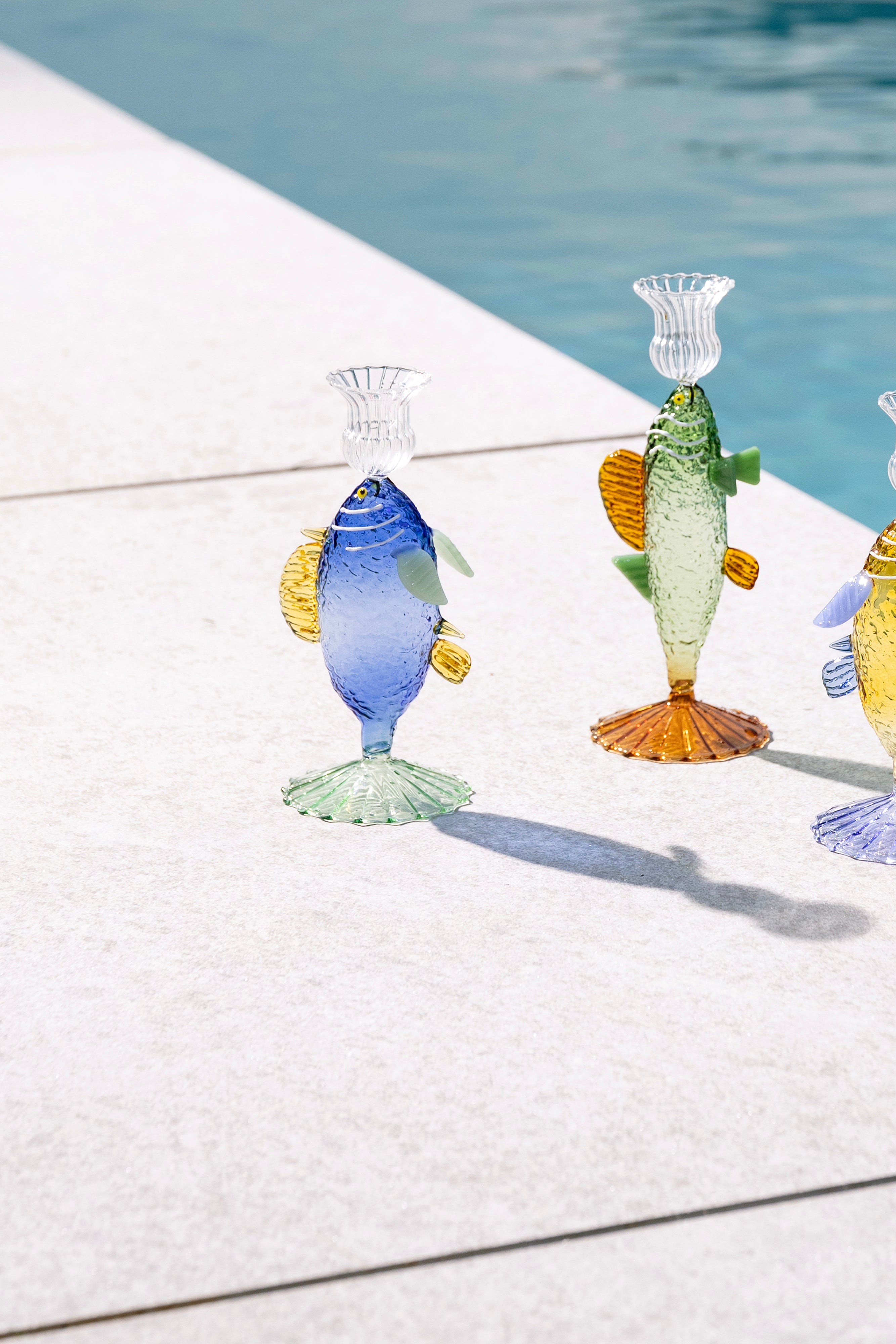 Fish lysestage - blå